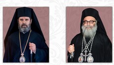 Patriarch John X congratulates Archbishop of Albania