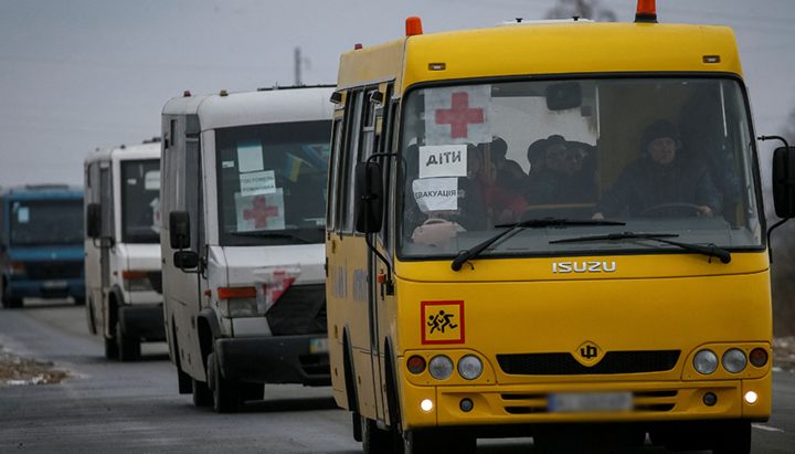 Evacuation. Photo: Armyinform