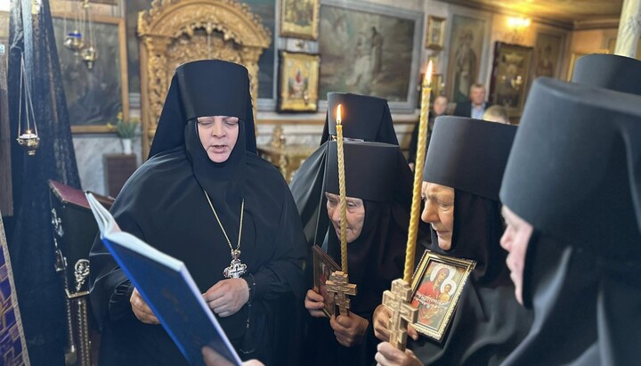 Монашеский постриг в Успенском монастыре с. Домбоки. Фото: Фейсбук митрополита Феодосия