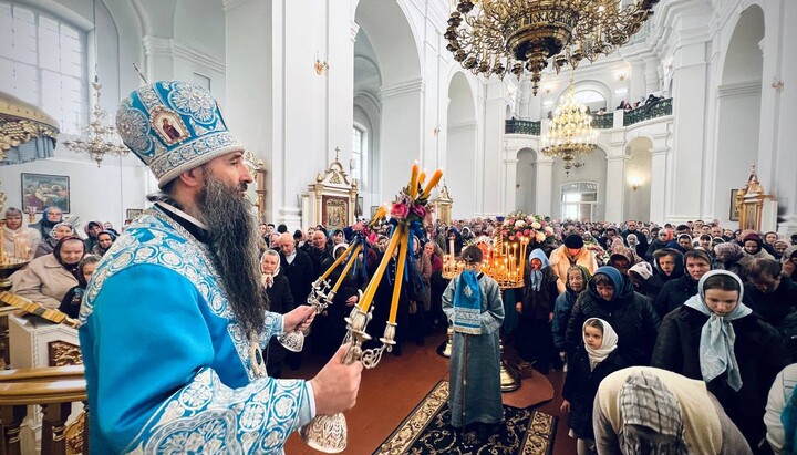 Liturgy at the Trinity Brailov Convent on March 19, 2025. Photo: Vinnytsia Eparchy