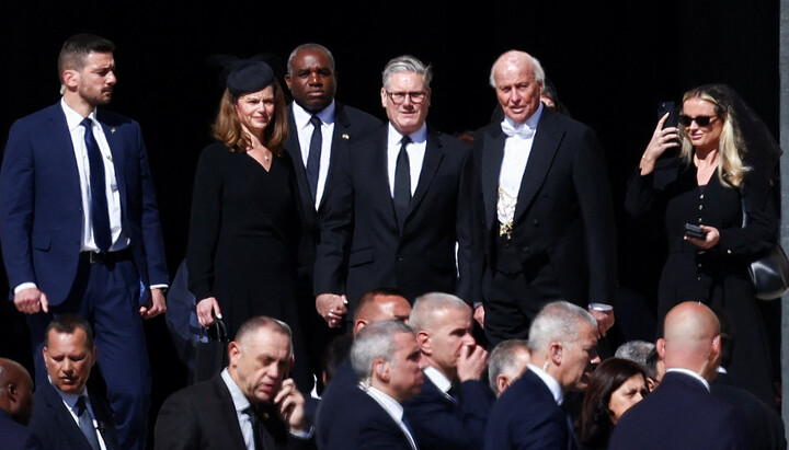 Politicians at the funeral of Pope Francis. Photo: stratnewsglobal