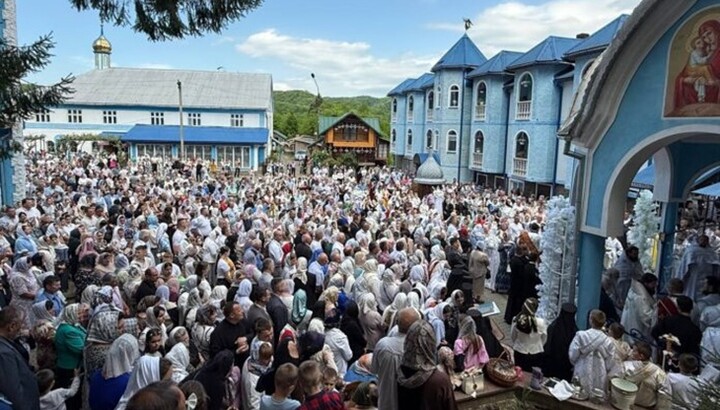 100-летие основания женского монастыря УПЦ в честь Рождества Пресвятой Богородицы в с. Липча. Фото: Хустская епархия