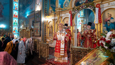 His Beatitude leads Liturgy at Kyiv’s Church of St. George the Victorious