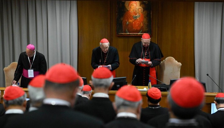 12-е общее собрание коллегии кардиналов в Ватикане, 6 мая 2025 г. Фото: vaticannews