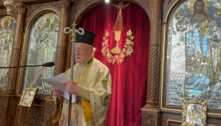 Патриарх Варфоломей. Фото: Никос Папахристу