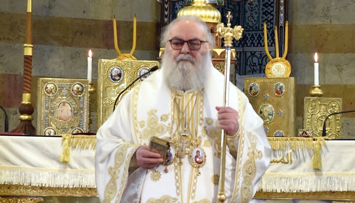 Патриарх Антиохийский Иоанн. Фото: Фейсбук Антиохийского Патриархата