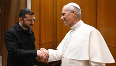 Zelensky meets with Pope, gifts him “wartime” icon of the Mother of God