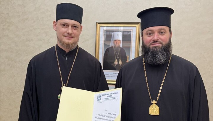 Драгинда і Бодоряк. Фото: прес-служба ПЦУ