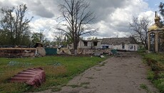 Вознесенський храм в Новотроїцькому зруйнований через обстріли