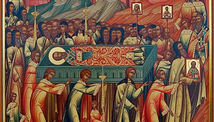 Икона перенесения мощей святителя Николая. Фото: открытые источники