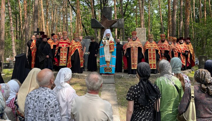 87-та річниця масового розстрілу полтавського духовенства в урочищі Триби під Полтавою. Фото: Полтавська єпархія