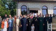 В селе Манченки митрополит Харьковский Онуфрий освятил новый храм УПЦ