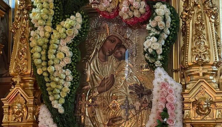 Икона Божией Матери «Споручница грешных». Фото: Ровенская епархия
