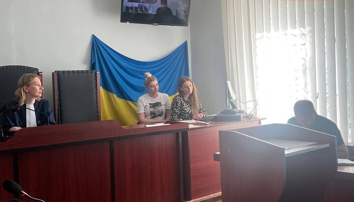 Court hearing in the сase of Metropolitan Theodosiy on June 12, 2025. Photo: Vycherpno