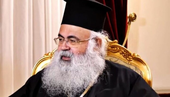 Αρχιεπίσκοπος Κύπρου Γεώργιος. Φωτογραφία: orthodoxianewsagency.
