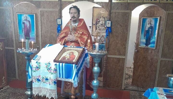 Ιερέας της Καμενικής Επαρχίας της Ουκρανικής Ορθόδοξης Εκκλησίας Ροστισλάβ Καλίνοβσκι. Φωτογραφία: προσωπικό αρχείο της οικογένειας