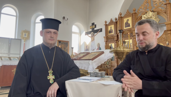 Orest Drahinda and Roman Hryshchuk. Photo: Hryshchuk's Facebook