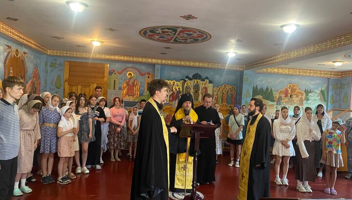 Students of the Poltava Eparchy’s Sunday schools. Photo: seminary’s Facebook page