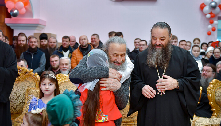 His Beatitude Metropolitan Onuphry in the Bancher Monastery. Photo: UOC press service