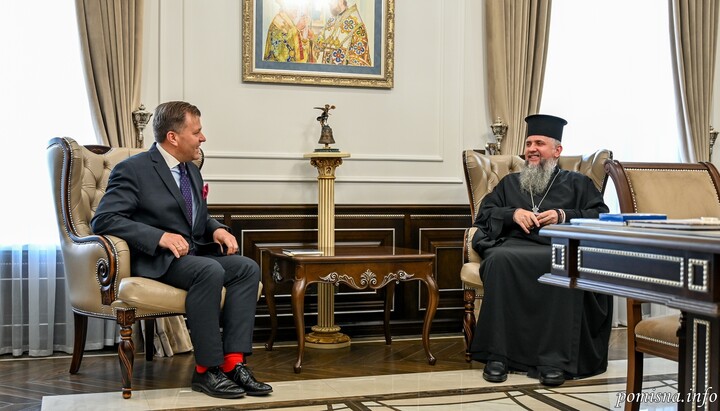 Epifaniy Dumenko and Mantas Adomenas. Photo: OCU