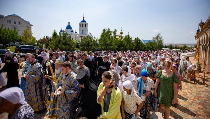 Кръстен ход в Одеската епархия. Фото: пресслужба на епархията