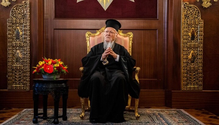 Патріарх Варфоломій. фото: orthodoxianewsagency