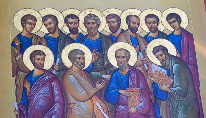 Εικόνα των 12 αποστόλων. Φωτογραφία: ανοιχτές πηγές