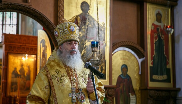 Μητροπολίτης Αρσένιος. Φωτογραφία: svlavra.church.ua