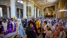 В Одессе помолились в годовщину разрушения обстрелами РФ собора УПЦ
