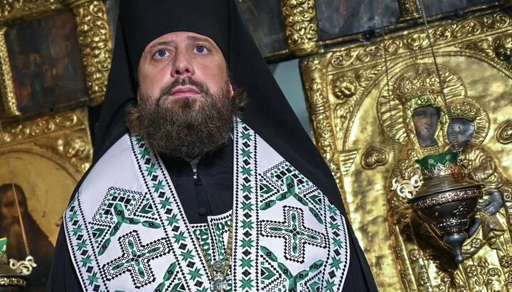«Ηγούμενος της Λαύρας της ΠΕΕ» Αβραάμιος Λότυς. Φωτογραφία: ΠΕΕ
