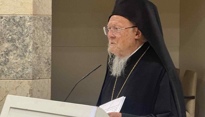 Патриарх Варфоломей. Фото: пресс-служба Константинопольского Патриархата