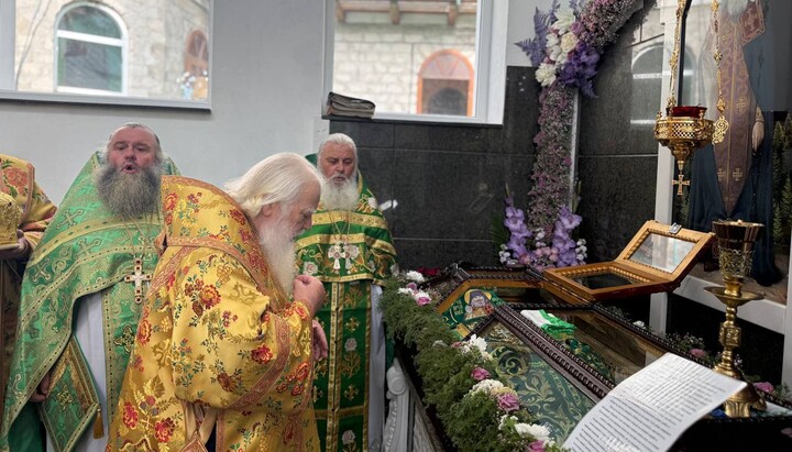 Прославление преподобного в лике святых состоялось в 2008 году. Фото: Хустская епархия