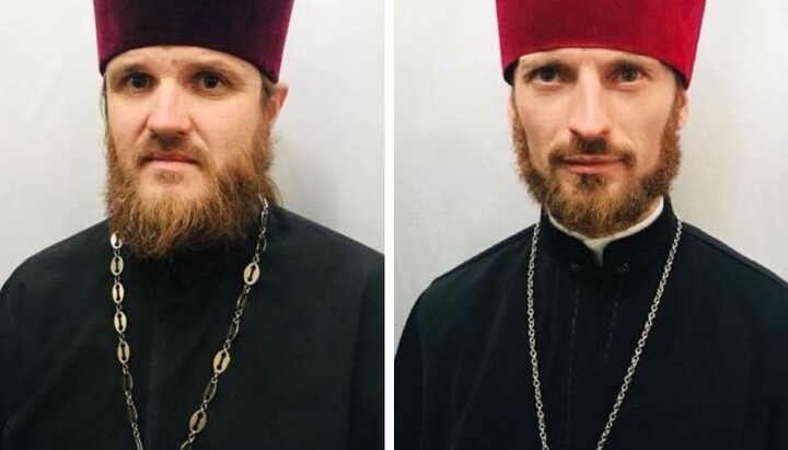 Πρωτοπρεσβύτεροι Γρηγόριος Μπακούνιτς και Αλέξανδρος Σόλτυς. Φωτογραφία: СПЖ