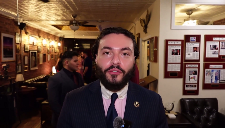 Stefano Forte, President of the New York Young Republican Club. Photo: UOJ