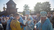 В Йосафатовата долина вярващите от УПЦ молитвено почетоха явлението на Божията Майка