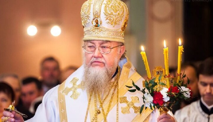 Блаженніший Митрополит Варшавський і всієї Польщі Савва. Фото: УПЦ