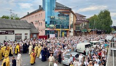 Khust hosts multi-thousand procession with relics of Gabriel of Białystok