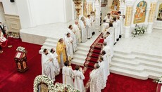 В тържествата на Красноилския манастир взеха участие клирици на Румънската Църква