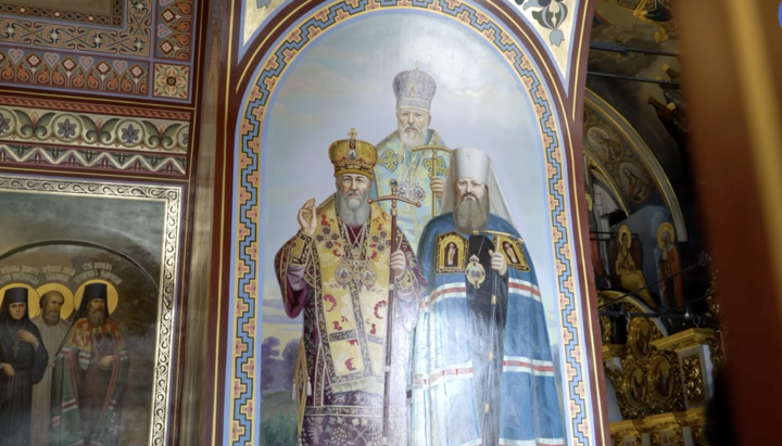 Фрески в Успенския събор. Снимка: