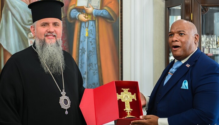 Думенко и Бернс. Фото: пресс-служба ПЦУ
