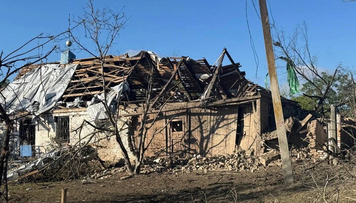 Lăcașul BOUkr din Maloekaterinovka. Fotografie: NewsCity Zaporizhzhia