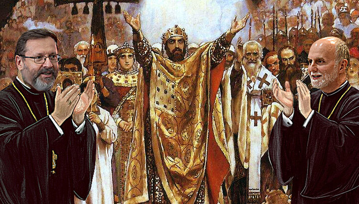Shevchuk insists that the Uniates arose not as a result of the Union of Brest in 1596, but at the moment of the Baptism of Rus’. Photo: UOJ
