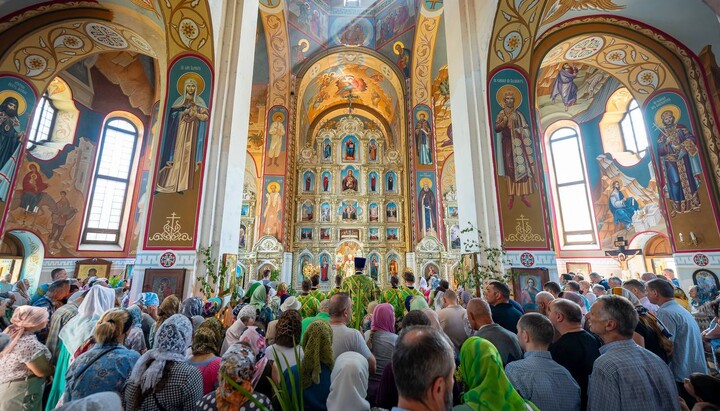 Reședința arhierească în cinstea Nașterii lui Hristos a BOU în Cerkasî. Foto: Eparhia Cerkasî.