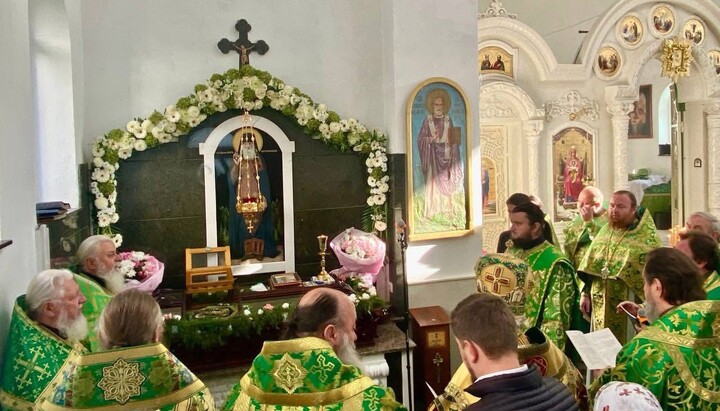 День пам'яті преподобного Іова Угольського в селі Мала Уголька. 18 вересня 2025 р. Фото: Хустська єпархія