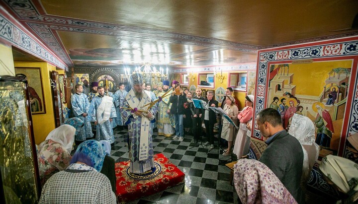 Храм свт. Спиридона Тримифунтского в Киеве. Фото: Фейсбук митрополита Антония 