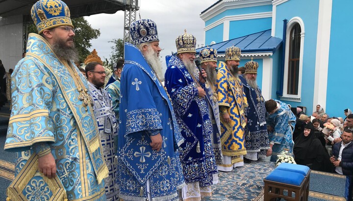 Архиереи УПЦ на праздновании Боянской иконы. Фото: СПЖ