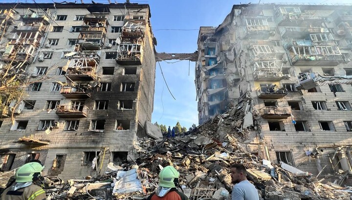 Ракетный обстрел Киева в июне 2025 года. Фото: Мовенко Сергей