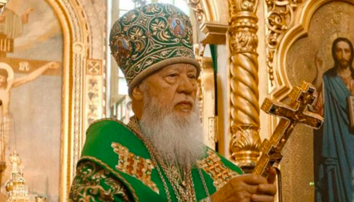 Митрополит Одесский и Измаильский Агафангел во время богослужения. Фото: uoc-news