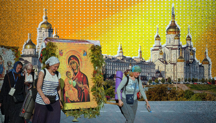Потік вірян на святу Почаївську гору не зменшується. Фото: СПЖ