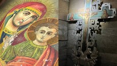 На Волині в «перейшовшому» до ПЦУ храмі знайшли давній хрест та ікону Богоматері